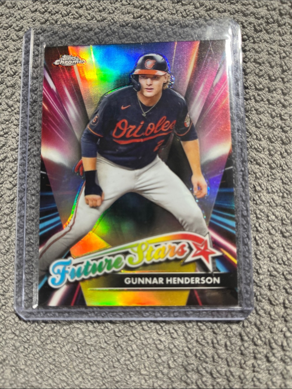 2024 Topps Chrome Gunnar Henderson Future Stars #FS-2